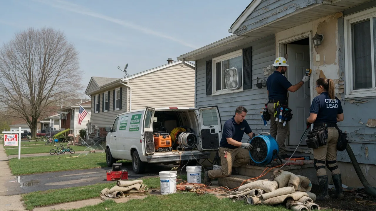 Flood Cleanup in Merced, CA near me