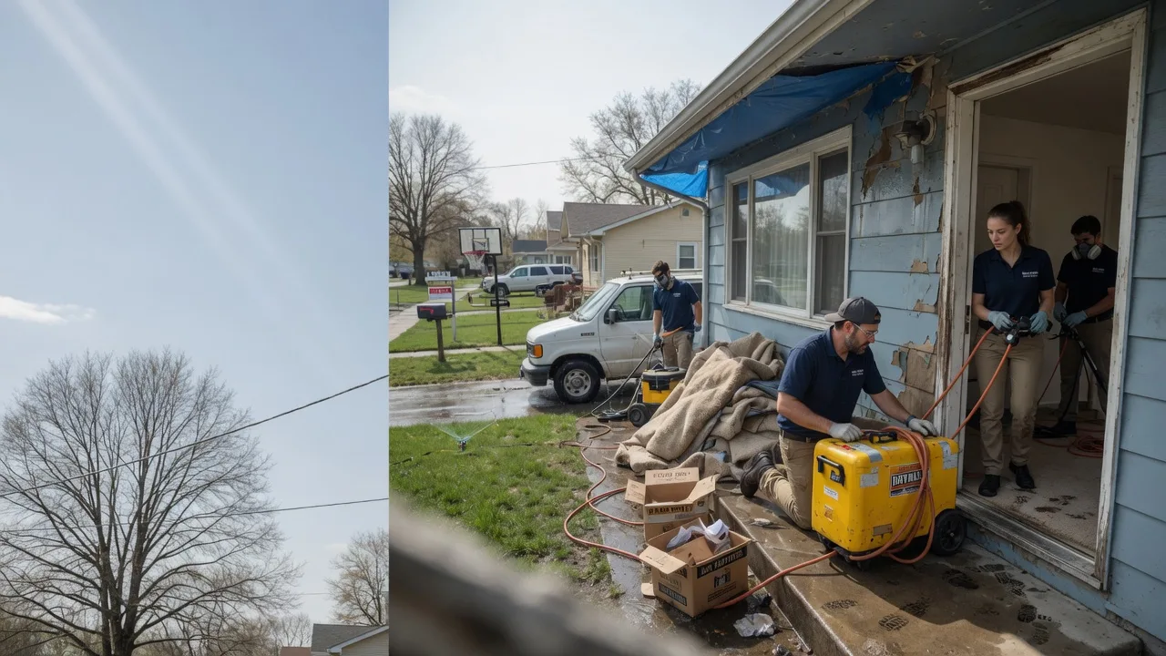Basement Flood Cleanup in Merced, CA near me